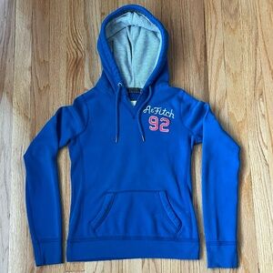 Abercrombie & fitch blue hoodie womens size Small